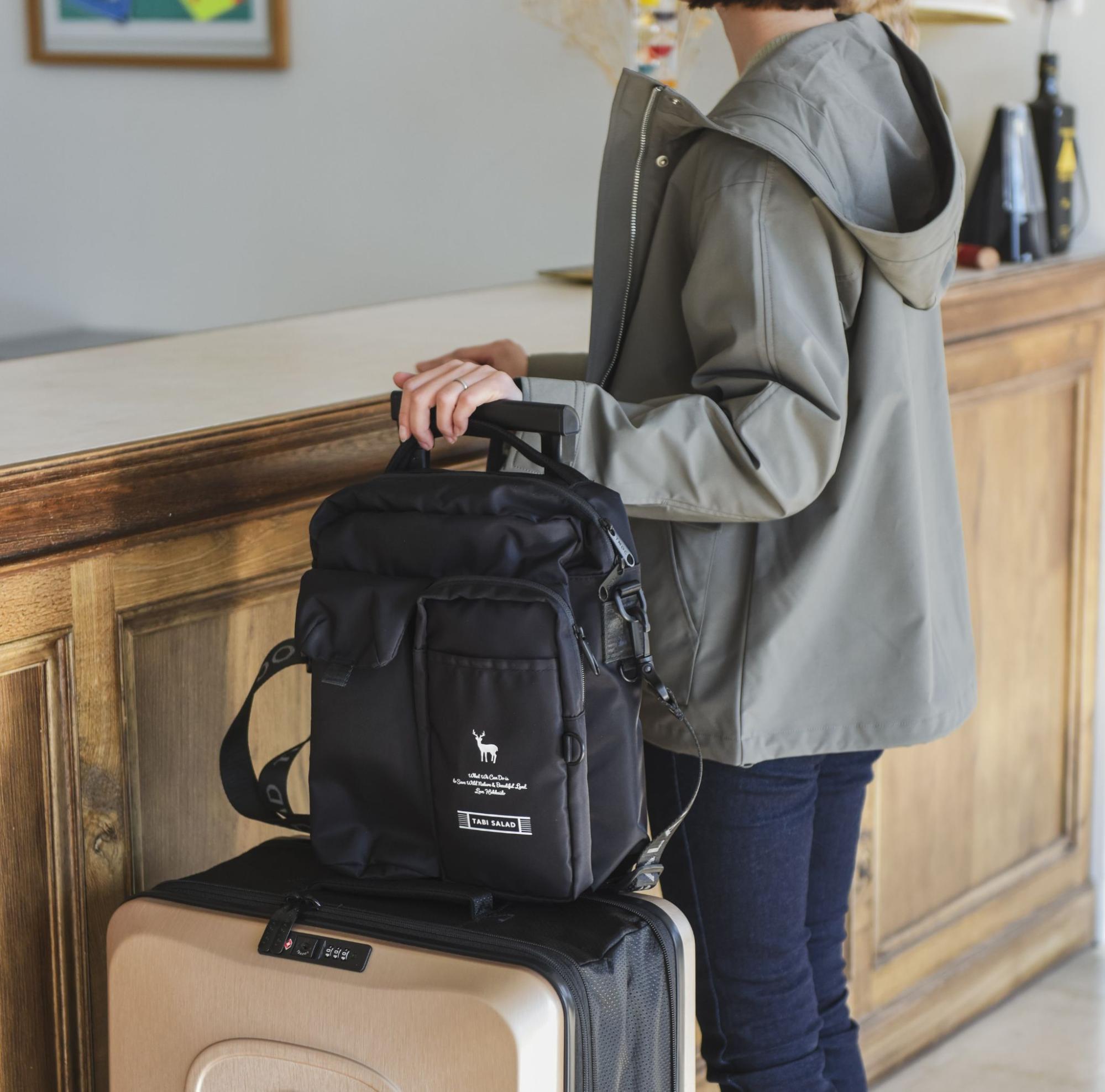 【先行予約開始！】旅サラダ×TNOC 「THE TRAVEL BAG」